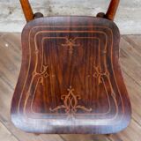 Pair of art nouveau chairs j&j kohn