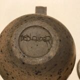 Robert Deblander stoneware teapot, cooking with wood
