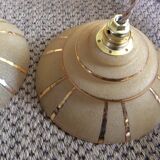 Pair of vintage suspensions