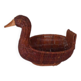 Basket basket empty pockets wicker duck