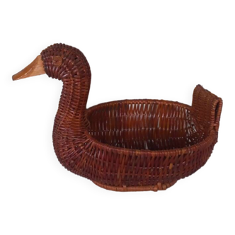 Basket basket empty pockets wicker duck