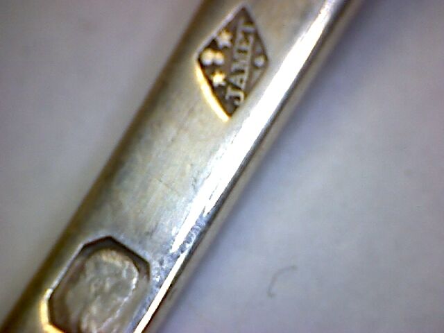 lot 6 teaspoons old Paris style of 1838 in sterling silver