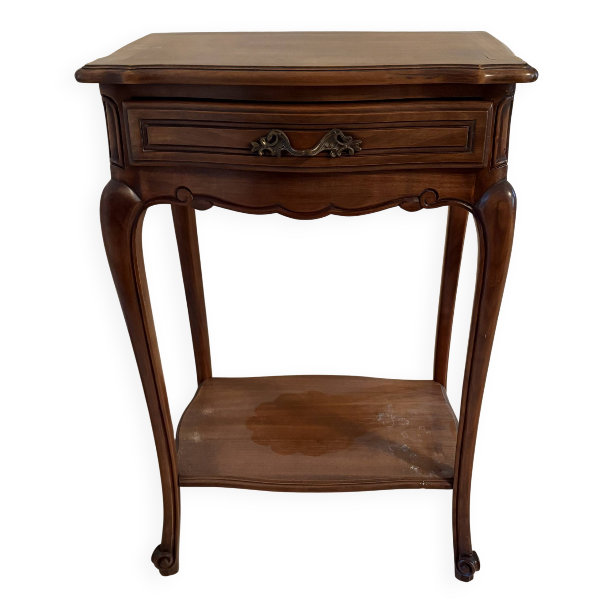 Petite table d'appoint en bois