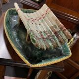 Ceramic asparagus dish 1950