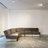 California corner sofa by Jacques Charpentier 1970s