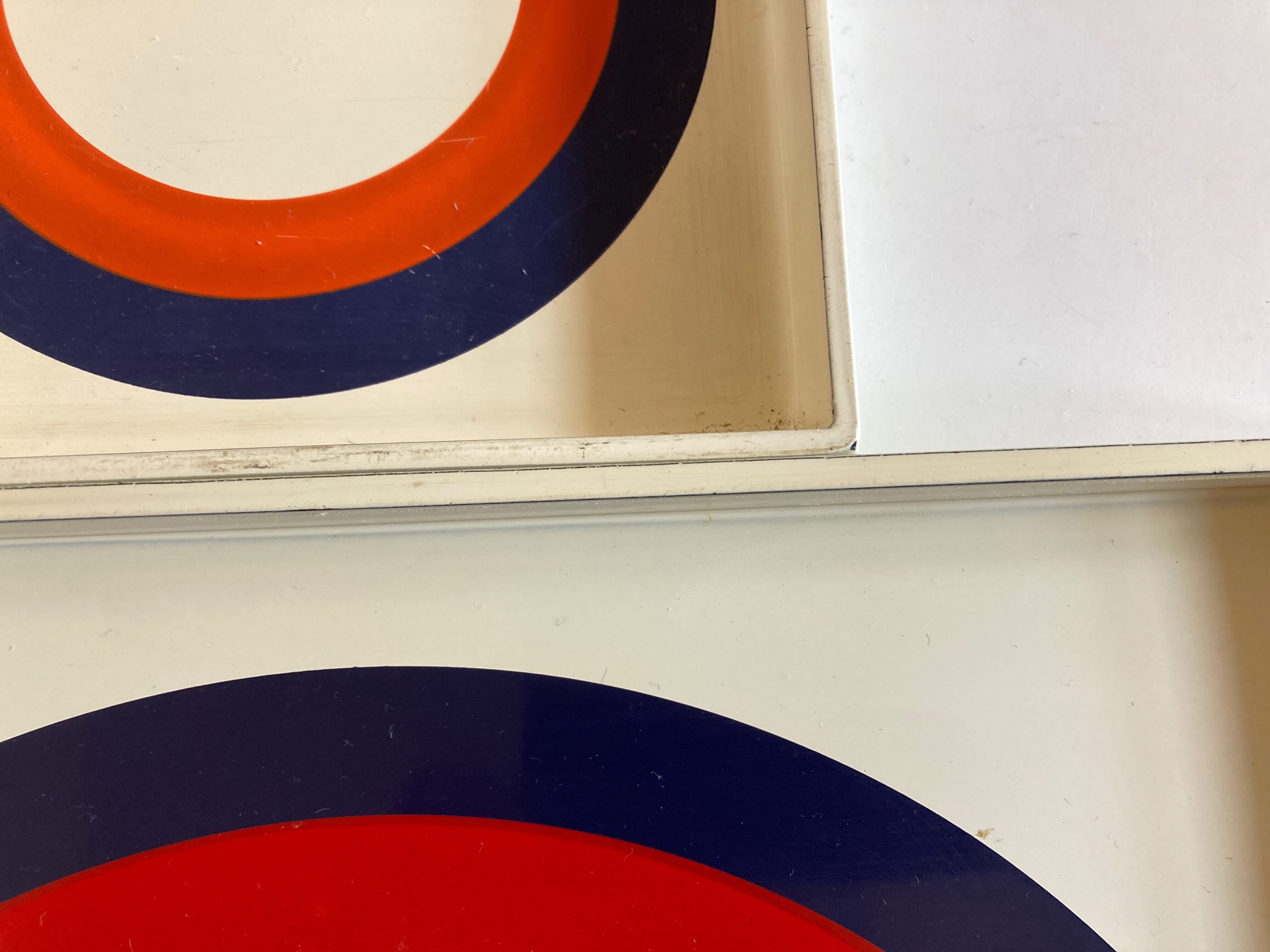 Set of 5 Prisunic target boards, 1960 design