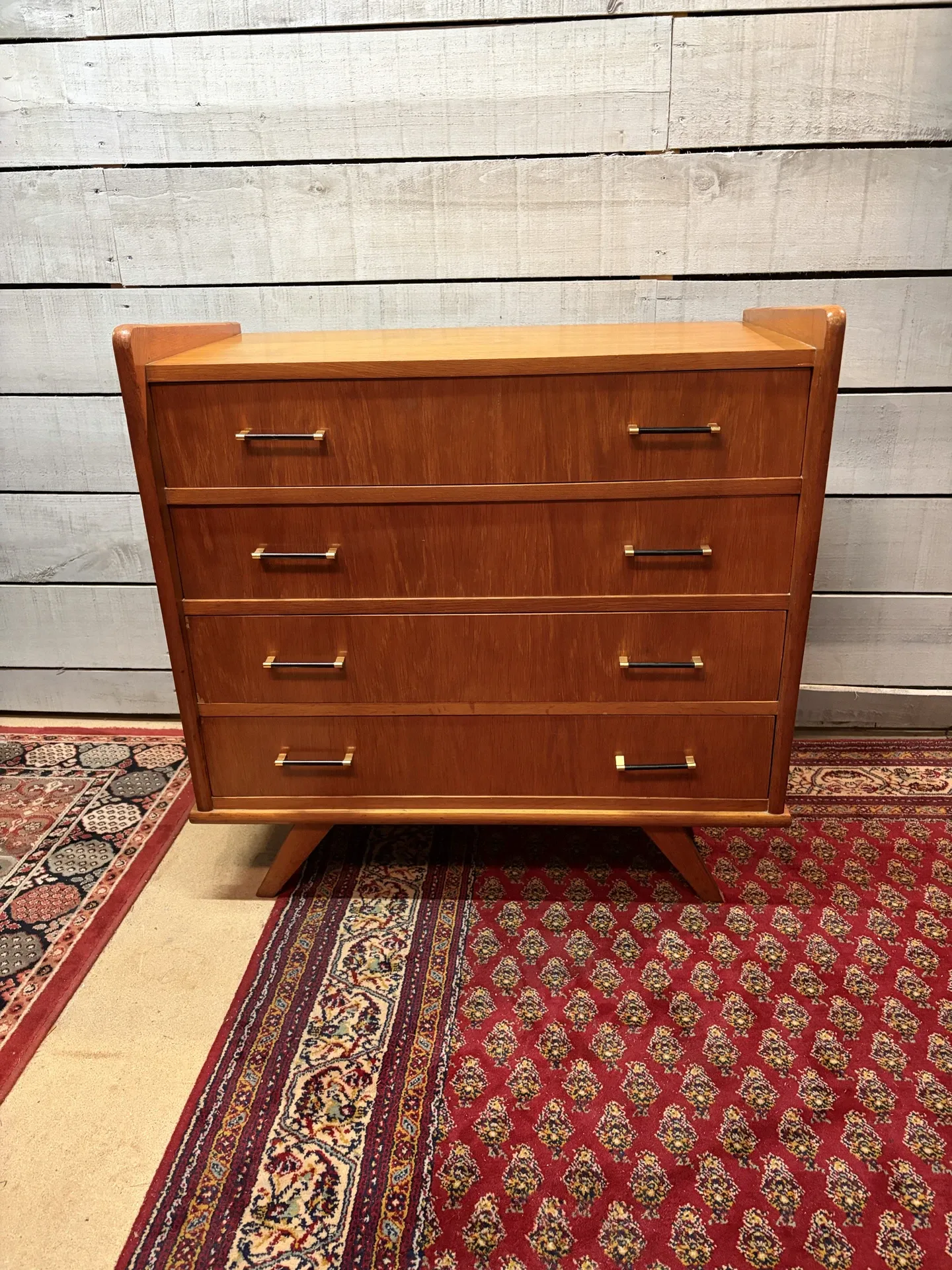 Commode vintage pieds compas Ep 60/70