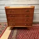 Commode vintage pieds compas Ep 60/70
