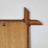 Bamboo and rattan mirror 80'