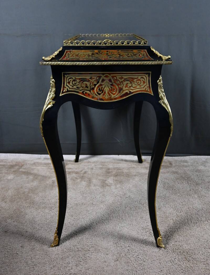 Boulle Marquetry Jardinière, Napoleon III period – Mid 19th century