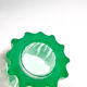 Art Deco Vase Pierre d'Avesn Moulded-Pressed Glass Emerald Green
