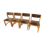 4 contemporary German chairs