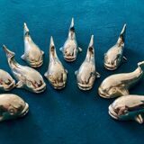 10 whale shaped knife holders