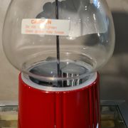 red candy dispenser las vegas 28x15 with its original packaging