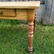 Table de ferme en merisier