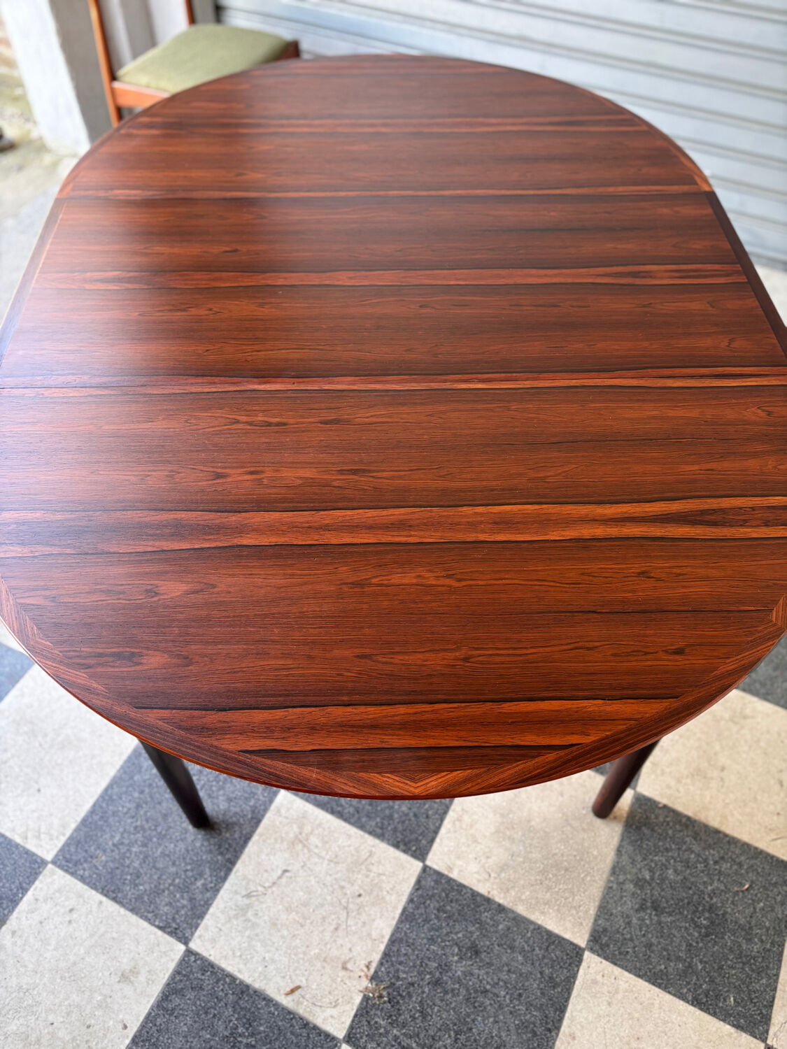 Table Arne Vodder en palissandre