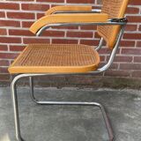 Chair model Cesca by Marcel Breuer with armrests B64