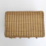 Rattan suitcase