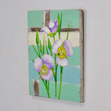 Painting on driftwood