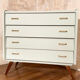 Commode vintage pieds compas