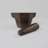 Large Ancient Mortar in Swedish Stone, circa 1800