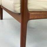 Vintage Two-Seater Senator Sofa in Teak by Ole Wanscher for Cado, 1970s