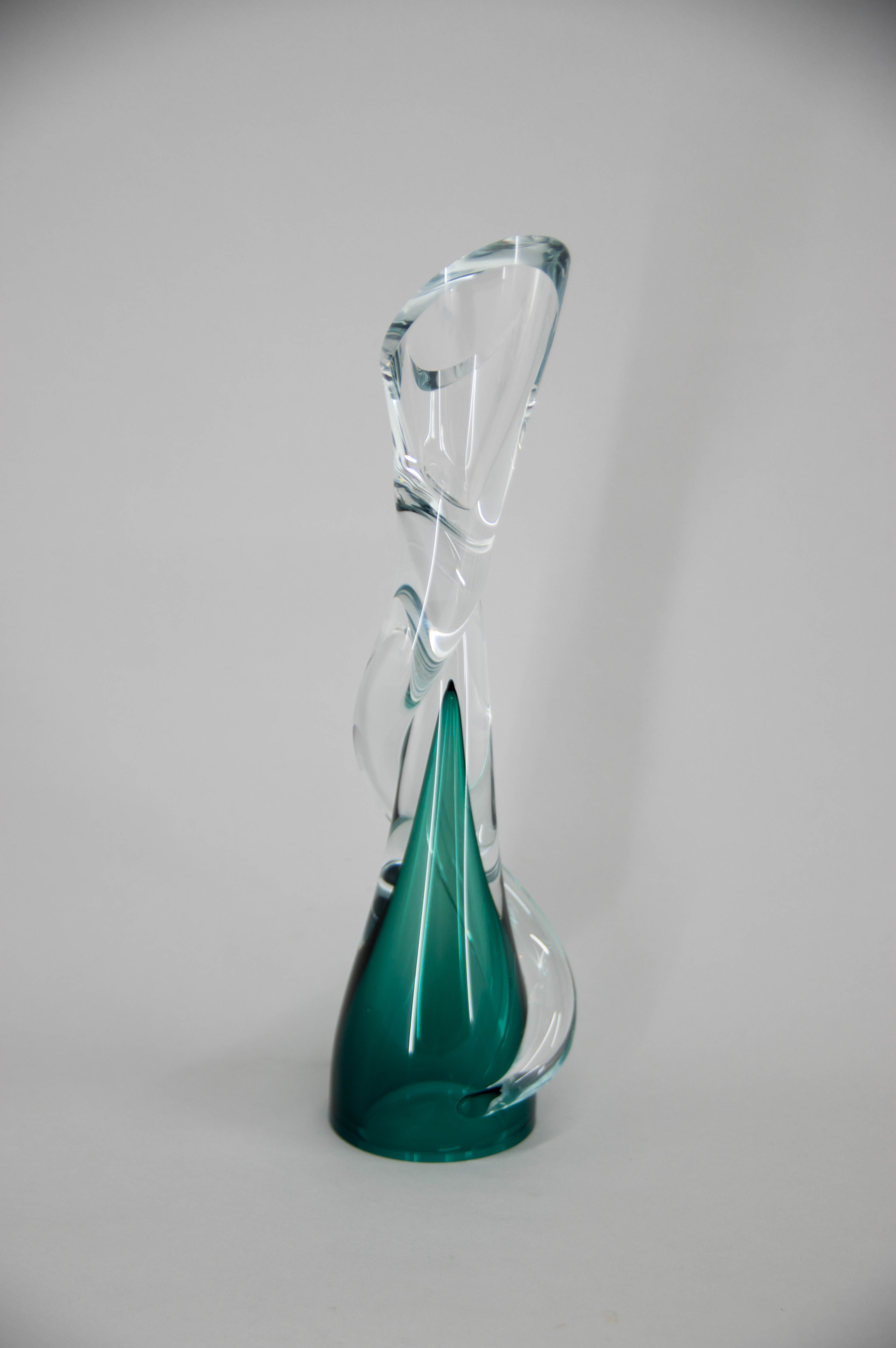 Art Glass Vase,  Czechoslovakia, 1960s