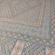 Tunisian Berber Rug - Margoum Rug - Handwoven Wool - 210x160 cm