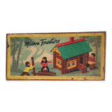 Forest house Wooden toy 50s