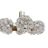 Sputnik chandelier, Kamenicky Senov, Czechoslovakia, 1970s.