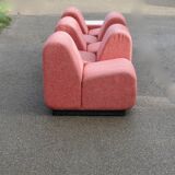 "Tappo" modular sofa by John Mascheroni, produced by Vectra Contract, circa 1975.