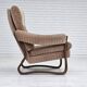 1970s, pair of Danish lounge chairs, original very good condition, corduroy.
