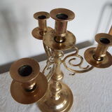 Brass chandelier 4 burners 3 branches