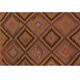 Vintage Turkish kilim, handwoven, 195x321 cm.
