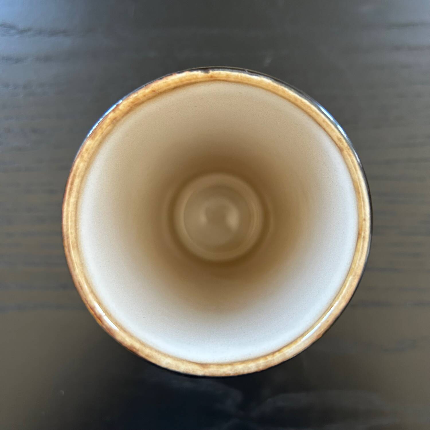 Small striped Scandinavian vase