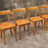 4 chaises bistrot baumann n° 18