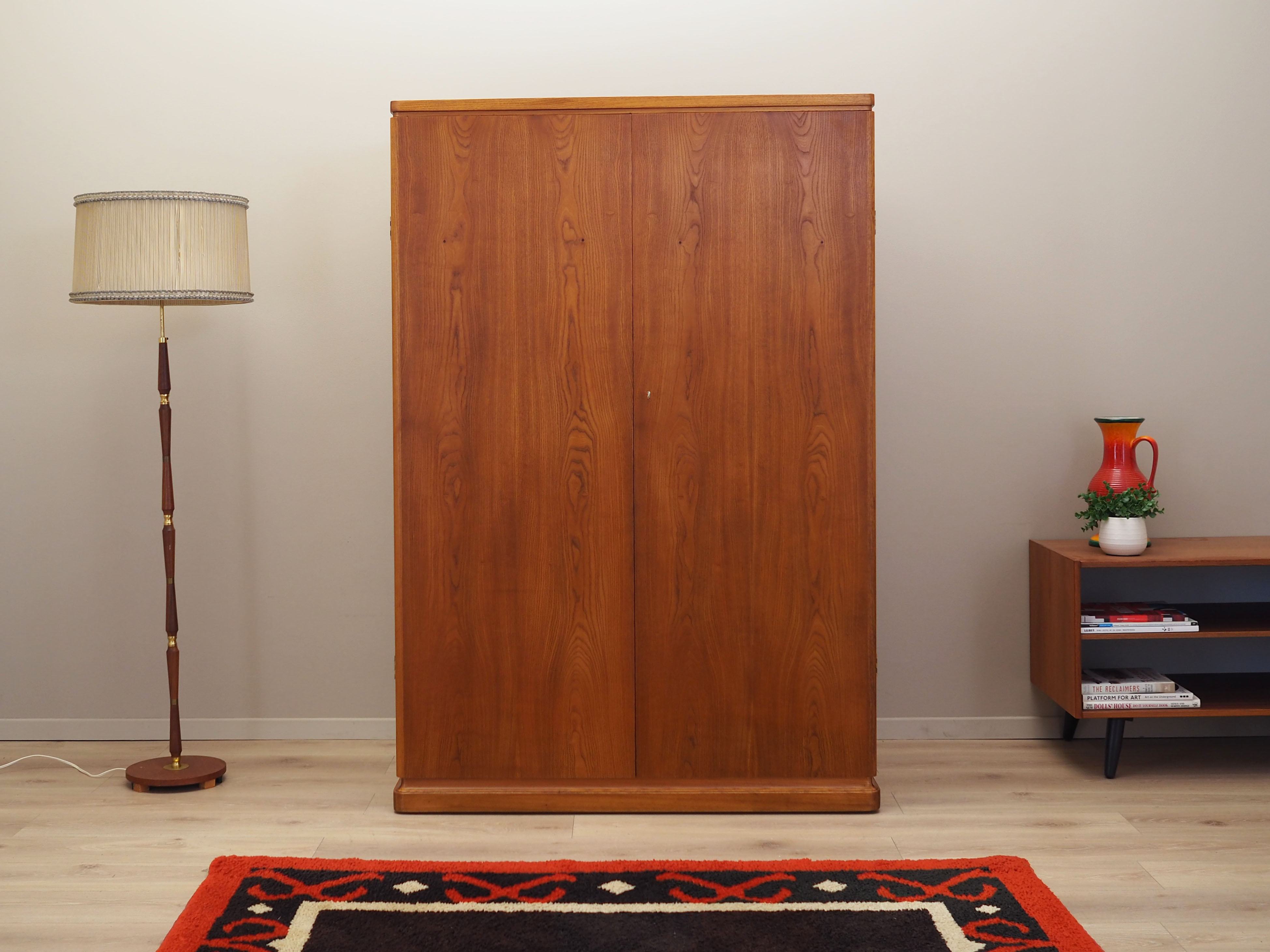 Oak wardrobe, Danish design, 1960s, production: Sweden