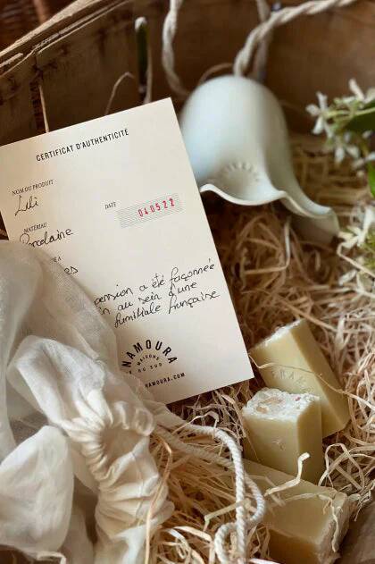 LILI - Biscuit Porcelain - Portable Lamp