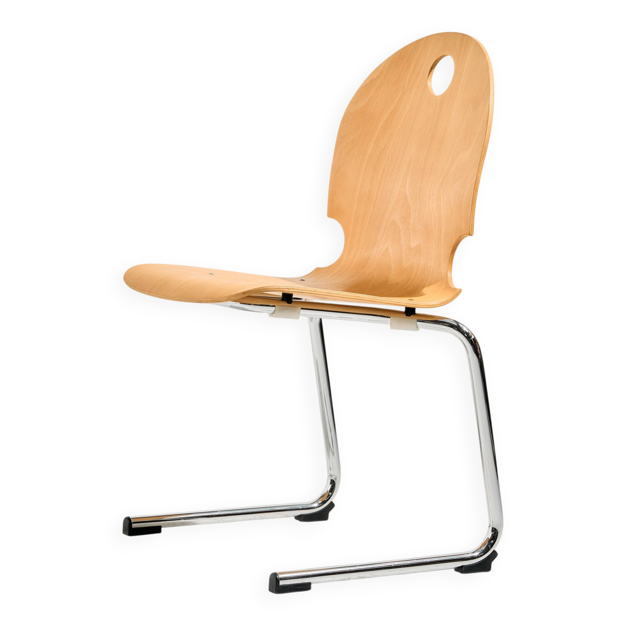 Stackable beech chair