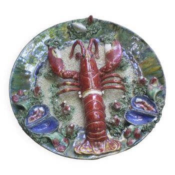 Earthenware wall plate from Portugal