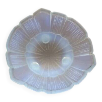 Opalescent glass Art Deco vide poche by Vallon