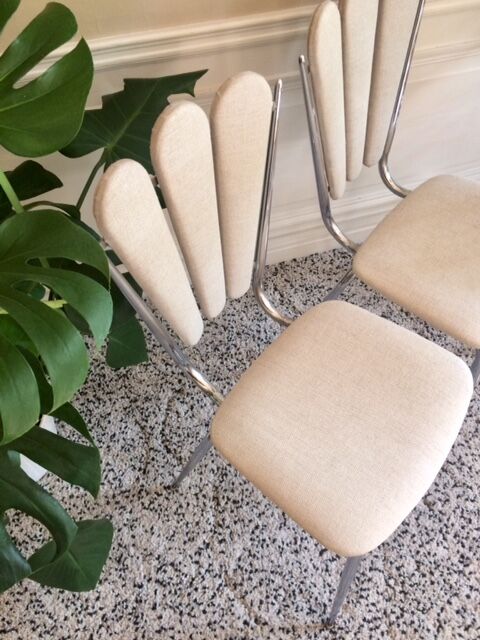 Chair 70's batch file "flower petals"