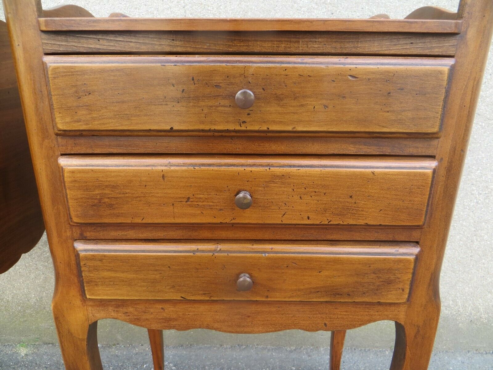 Pair of bedside table Louis XV style
