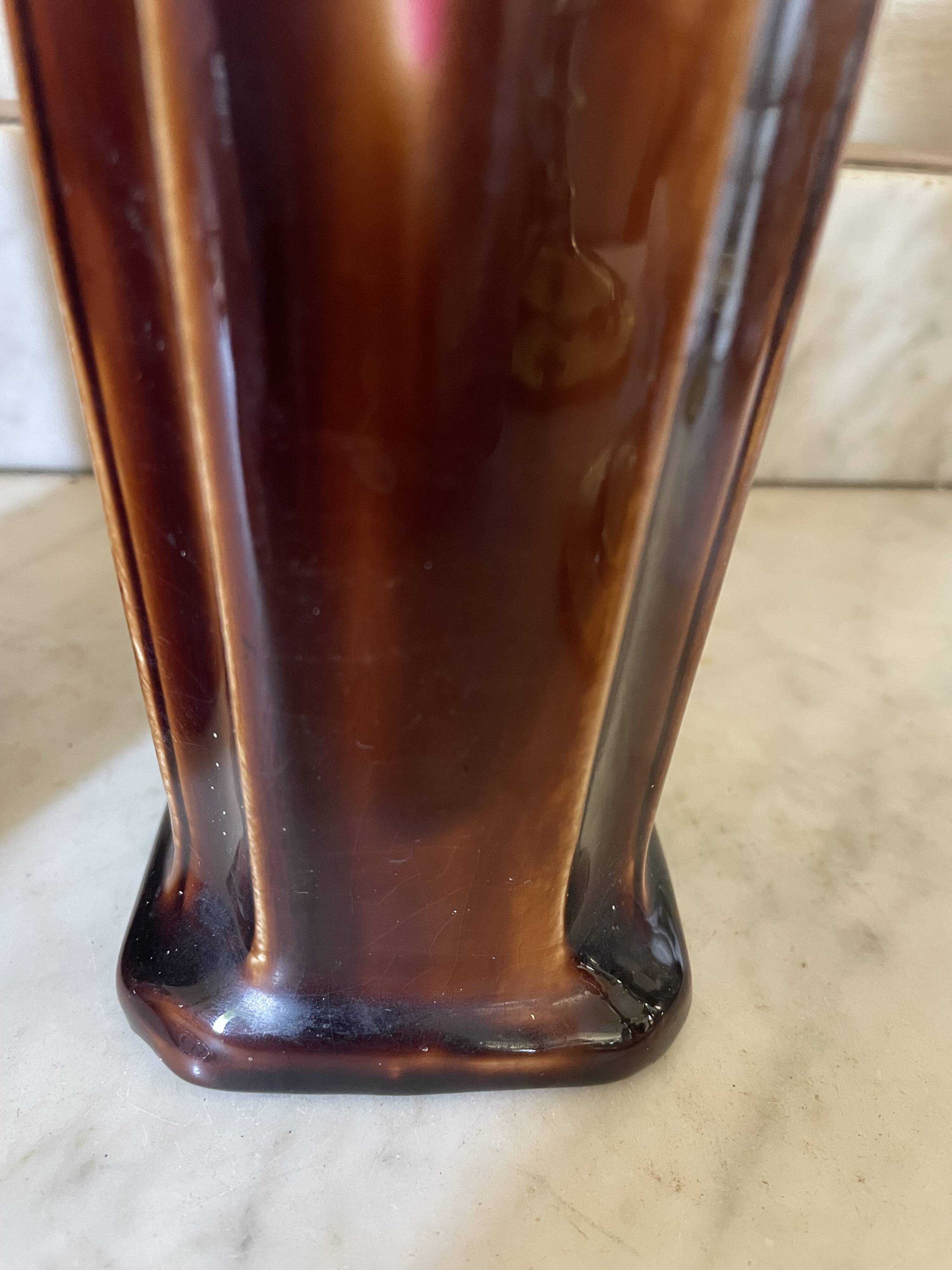 Pair of Orchies Art Deco vases