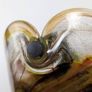 Holmegaard glass wall lamp by Per Lütken, Denmark, 1970s