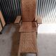 Sunbathing - Vintage rattan wicker loungers