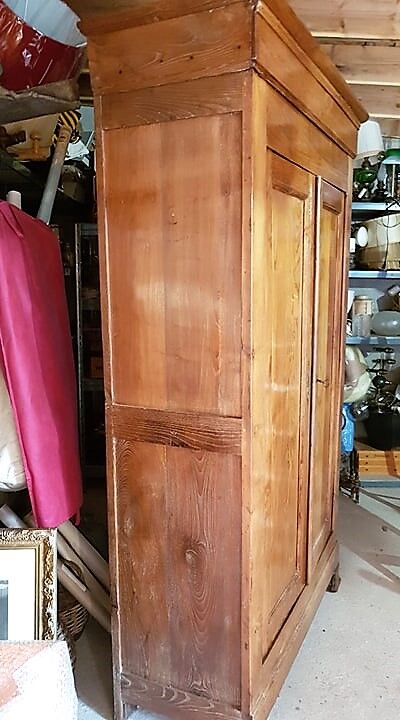 Wooden wardrobe