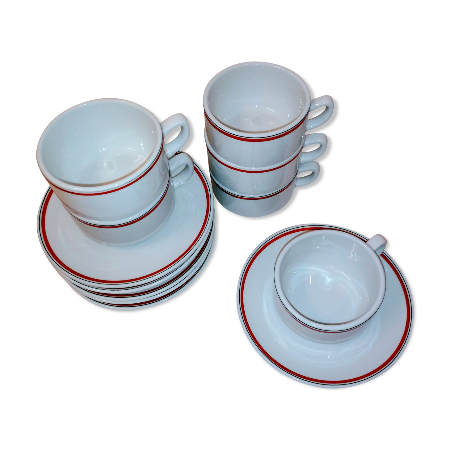Auteuil porcelain "Bistrot" breakfast service
