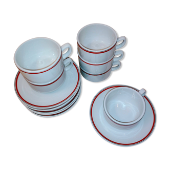 Auteuil porcelain "Bistrot" breakfast service