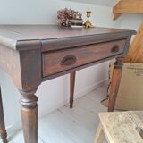 Solid wood desk / side table